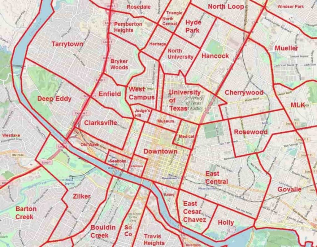 Changes in Rent: Austin 2019